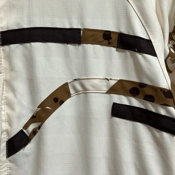 Powder Room Snowboarding Ski Jacket Cream Off White Womens Size Small 3 in 1 - Picture 3 of 14